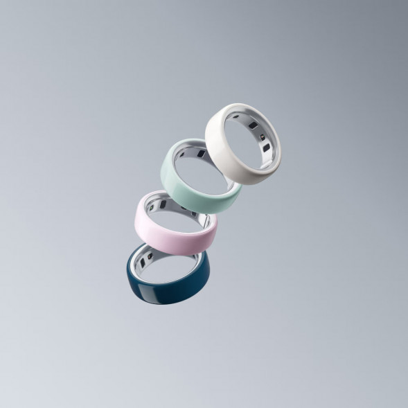 Умное кольцо Oura Ring 4 Ceramic (размер 6), Облако/Cloud в Новосибирске