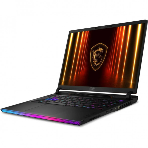 Ноутбук MSI Raider 16 HX AI A2XWHG-814XRU (16&amp;quot;, IPS, Intel Core Ultra 7 255HX 2.4ГГц, 20 ядер, 32ГБ DDR5, 1ТБ SSD, NVIDIA GeForce RTX 5070 Ti 12 ГБ, FreeDOS), черный в Новосибирске