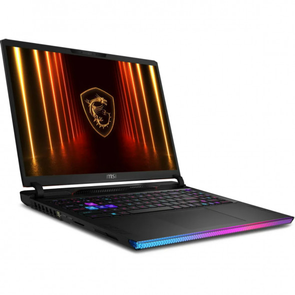 Ноутбук MSI Raider 16 HX AI A2XWHG-814XRU (16&amp;quot;, IPS, Intel Core Ultra 7 255HX 2.4ГГц, 20 ядер, 32ГБ DDR5, 1ТБ SSD, NVIDIA GeForce RTX 5070 Ti 12 ГБ, FreeDOS), черный в Новосибирске