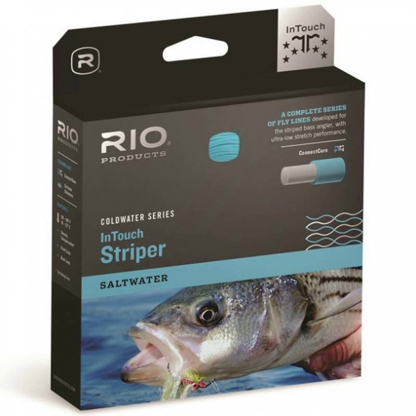 Леска RIO Intouch Striper 30ft Sink Tip, Black/Blue в Новосибирске
