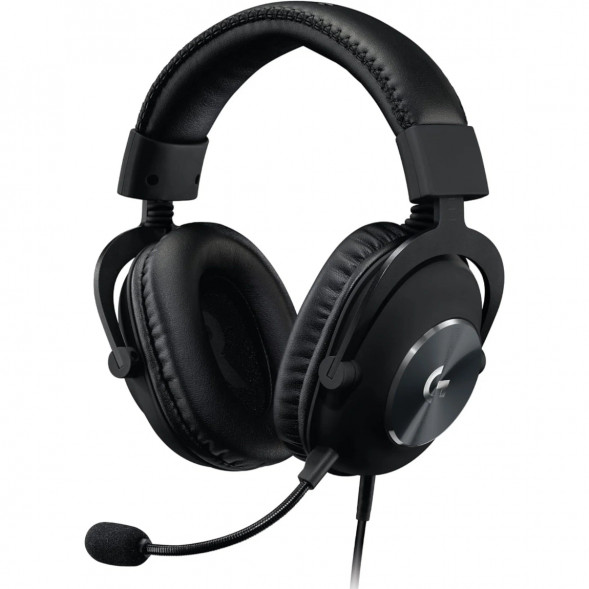 Игровые наушники проводные Logitech G Pro X SE, черный в Новосибирске