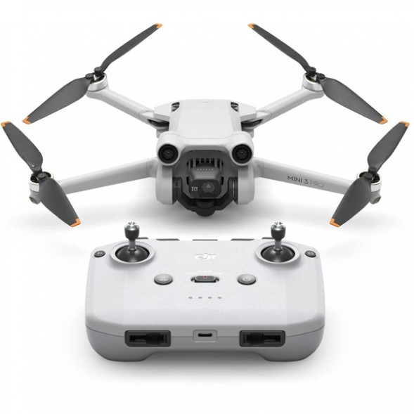 Квадрокоптер DJI Mini 3 Pro (DJI RC-N1), серый в Новосибирске