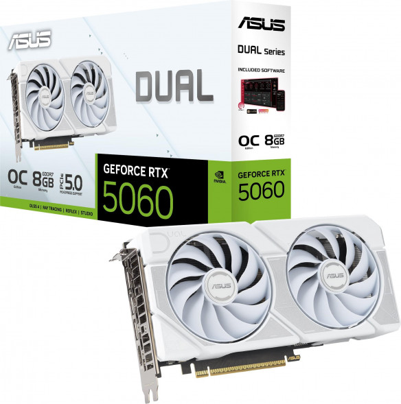 Видеокарта Asus RTX 5060 8 ГБ RTL (90YV0N15-M0NA00) в Новосибирске