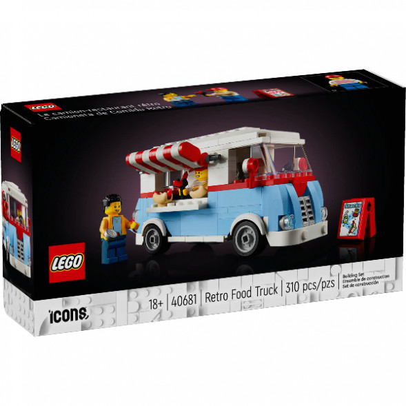 Конструктор LEGO Icons 40681 Ретро фуд трак в Новосибирске