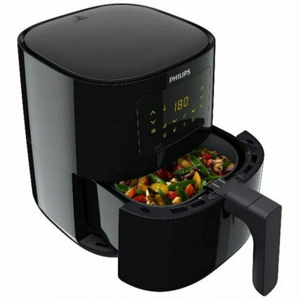 Аэрогриль Philips HD9252/90 Airfryer, черный в Новосибирске