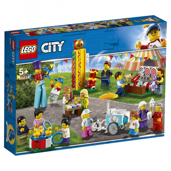 Конструктор LEGO City Town 60234 Комплект минифигурок Весёлая ярмарка в Новосибирске