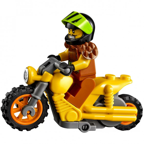 Конструктор LEGO City 60297 Разрушительный трюковый мотоцикл в Новосибирске