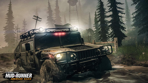 Игра Spintires: MudRunner American Wilds [Nintendo Switch, русские субтитры] в Новосибирске