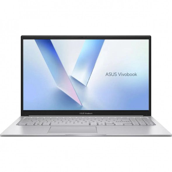 Ноутбук ASUS Vivobook 15 X1504MA-BQ224 (15.6&amp;quot;, IPS, Intel Core 5 320 1.5ГГц, 6 ядер, 8ГБ DDR5, 512ГБ SSD, Intel Graphics, без ОС), серебристый в Новосибирске