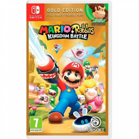 Игра Mario Rabbids: Kingdom Battle. Gold Edition [Nintendo Switch, английская версия] в Новосибирске