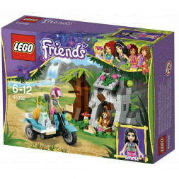 Конструктор LEGO Friends 41032 Джунгли: Мотоцикл скорой помощи