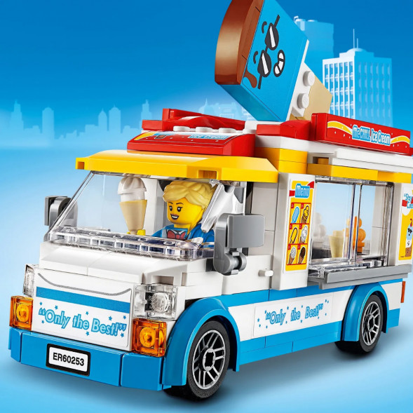 Конструктор LEGO City Great Vehicles 60253 Грузовик мороженщика в Новосибирске