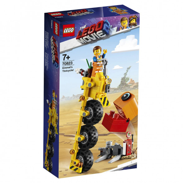 Конструктор LEGO Movie 70823 Трехколёсный велосипед Эммета в Новосибирске