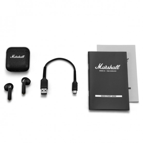 Беспроводные наушники Marshall Minor IV, Black в Новосибирске