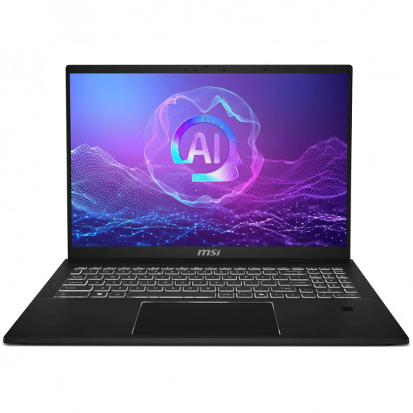 Ноутбук трансформер MSI Summit 16 AI Evo A2HMTG-057RU (16&amp;quot;, IPS, Intel Core Ultra 7 255H 2ГГц, 16 ядер, 16ГБ LPDDR5, 1ТБ SSD, Intel Arc 140T, Windows 11 Home), черный в Новосибирске