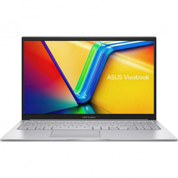 Ноутбук ASUS Vivobook 15 X1504VA-BQ4172 (15.6&amp;quot;, IPS, Intel Core 5 120U 1.4ГГц, 10 ядер, 8ГБ DDR5, 512ГБ SSD, Intel Graphics, без ОС), серебристый в Новосибирске