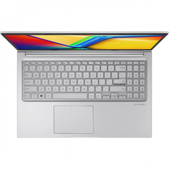 Ноутбук ASUS Vivobook 15 X1504VA-BQ4172 (15.6&amp;quot;, IPS, Intel Core 5 120U 1.4ГГц, 10 ядер, 8ГБ DDR5, 512ГБ SSD, Intel Graphics, без ОС), серебристый в Новосибирске