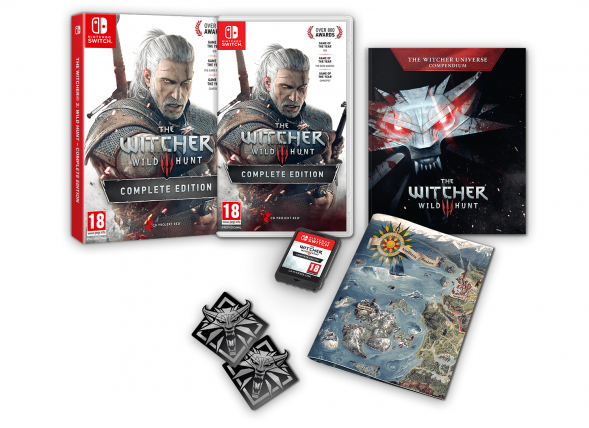 Игра Witcher 3 Wild Hunt Complete Edition (Ведьмак 3: Дикая Охота - Полное Издание) (Русская версия) для Nintendo Switch в Новосибирске