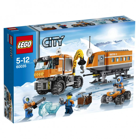 Конструктор LEGO City 60035 Передвижная арктическая станция в Новосибирске