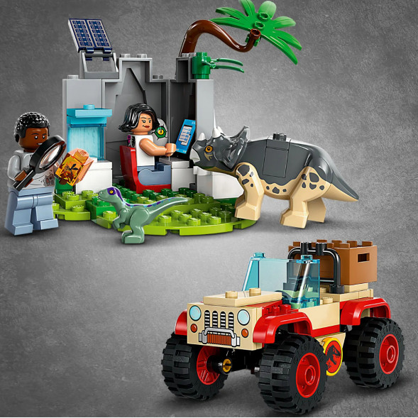 Конструктор LEGO Jurassic World 76963 Центр спасения детенышей динозавров в Новосибирске