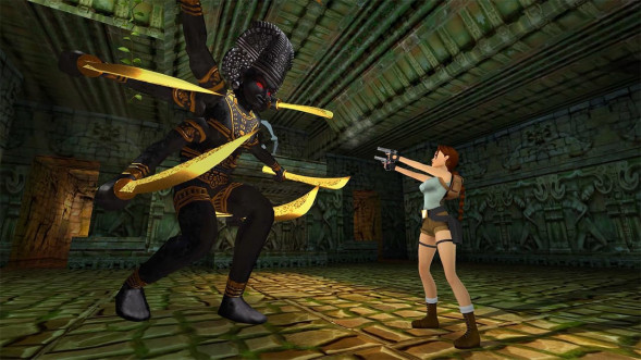 Игра Tomb Raider I-III Remastered [Nintendo Switch, русская версия] в Новосибирске