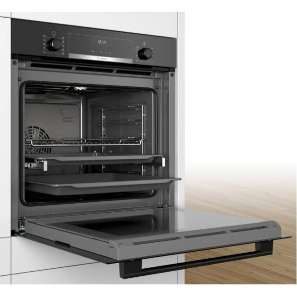 Духовой электрический шкаф Bosch HBG5370B0, черный в Новосибирске