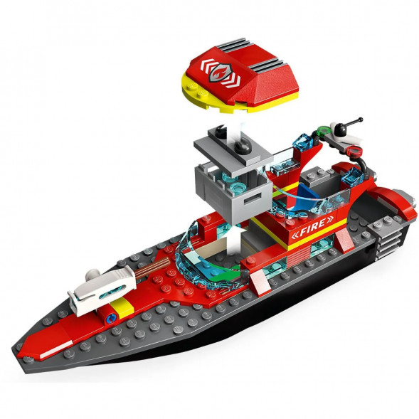 Конструктор LEGO City 60373 &amp;quot;Пожарно-спасательная лодка&amp;quot;, 144 деталей в Новосибирске