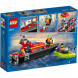 Конструктор LEGO City 60373 &amp;quot;Пожарно-спасательная лодка&amp;quot;, 144 деталей в Новосибирске