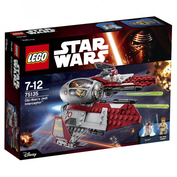 Конструктор LEGO Star Wars 75135 Перехватчик джедаев Оби-Вана Кеноби в Новосибирске
