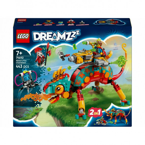 Конструктор LEGO DREAMZzz 71492 Огненный хамелеон Матео в Новосибирске