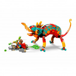 Конструктор LEGO DREAMZzz 71492 Огненный хамелеон Матео