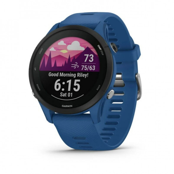 Умные часы Garmin Forerunner 255 Sport с синим ремешком 010-02641-11 в Новосибирске