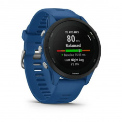 Умные часы Garmin Forerunner 255 Sport с синим ремешком 010-02641-11