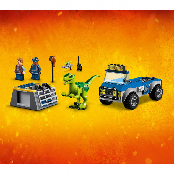 Конструктор LEGO Juniors 10757 Грузовик спасателей для перевозки раптора в Новосибирске