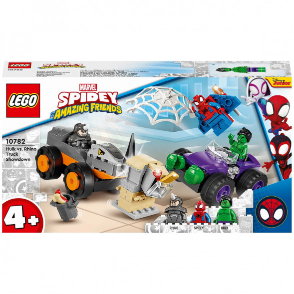 Конструктор LEGO Super Heroes 10782 Схватка Халка и Носорога на грузовиках в Новосибирске