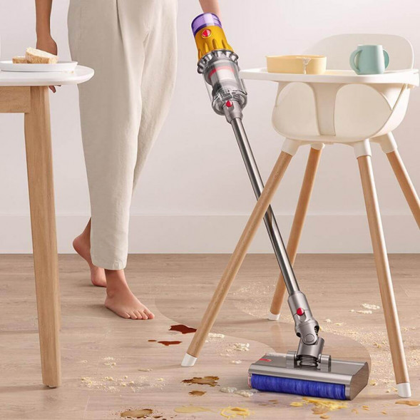 Пылесос Dyson V12S Detect Slim Submarine SV46, Yellow/Nickel в Новосибирске