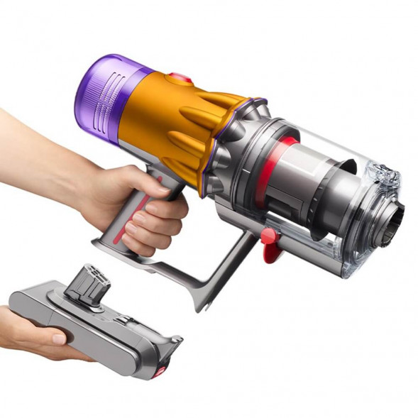 Пылесос Dyson V12S Detect Slim Submarine SV46, Yellow/Nickel в Новосибирске