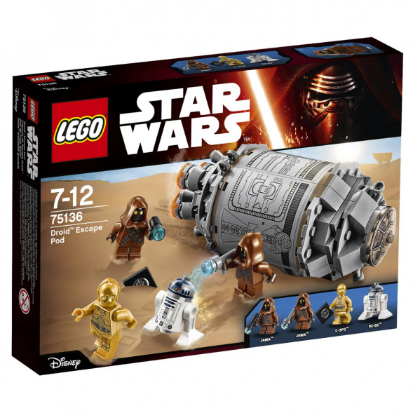 Конструктор LEGO Star Wars 75136 Спасательная капсула дроидов в Новосибирске