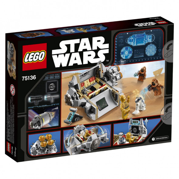 Конструктор LEGO Star Wars 75136 Спасательная капсула дроидов в Новосибирске