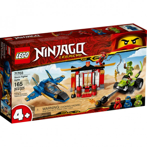 Конструктор LEGO Ninjago 71703 Бой на штормовом истребителе в Новосибирске